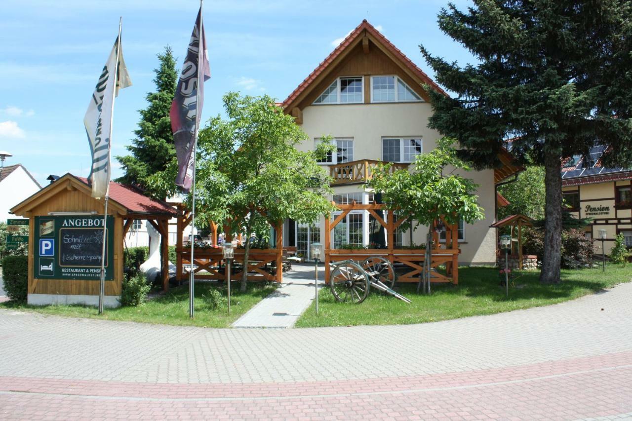 Pension Spreewaldstube Фечау Екстер'єр фото